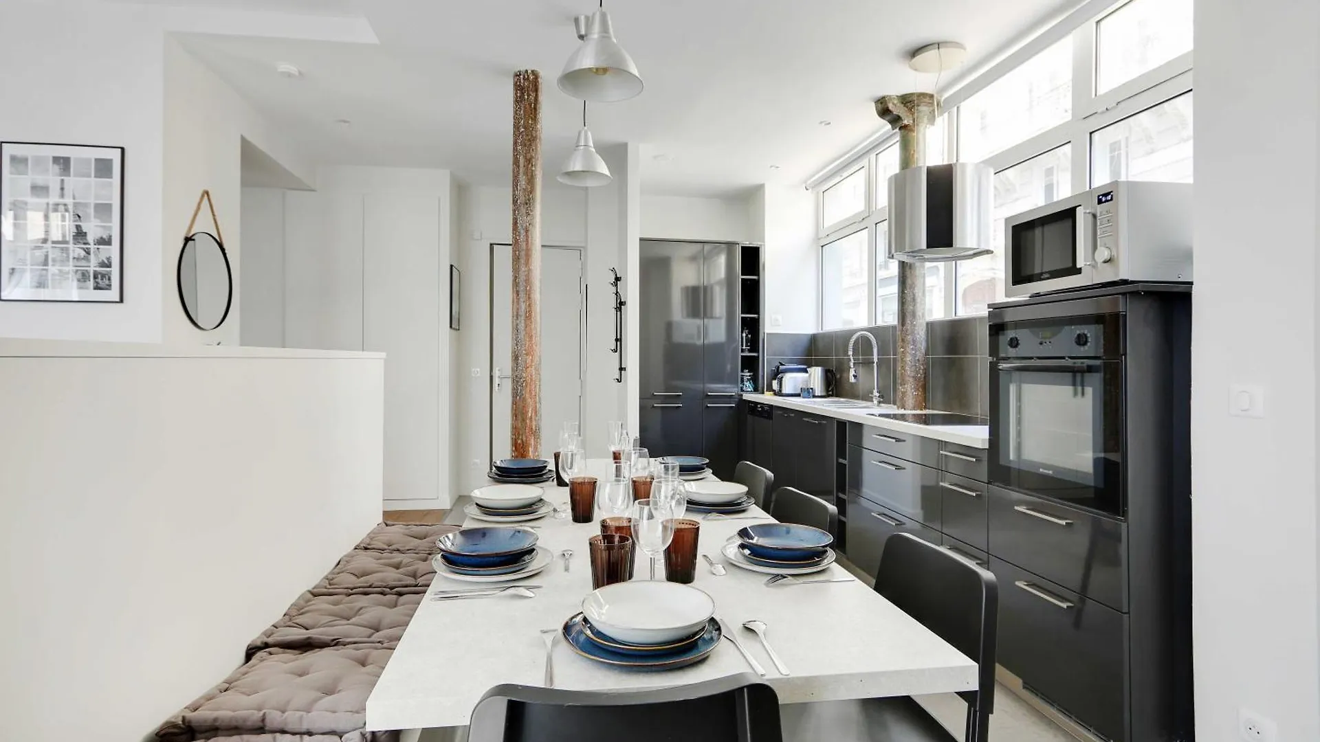 Modern Loft - 2Br-8P - Place De La Republique パリ フランス